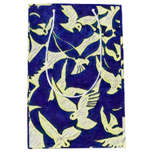 Doves in Flight Medium Gift Bag