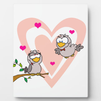Doves in Love Plaque
