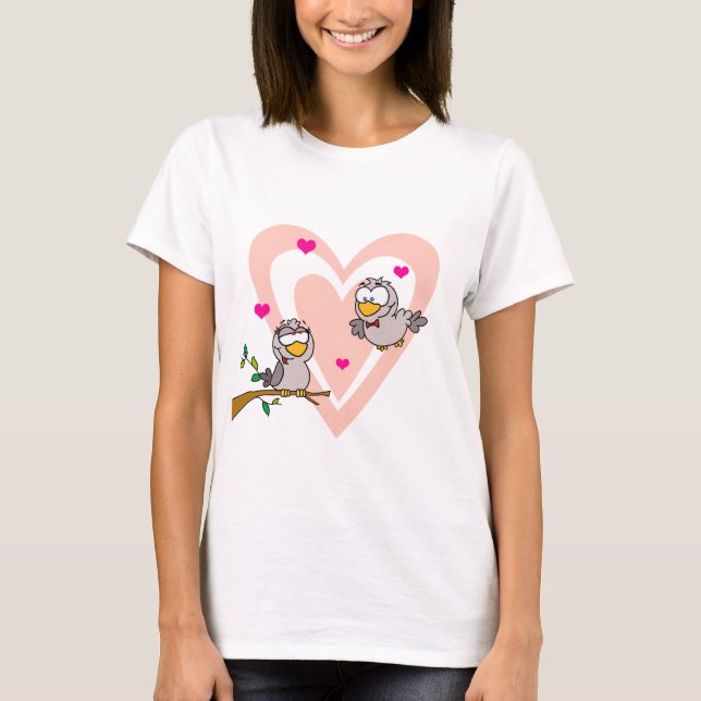 Doves in Love T-Shirt (Front)