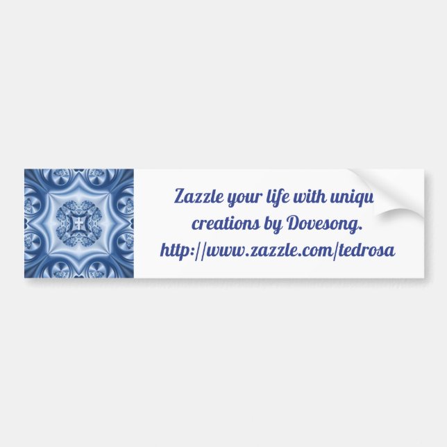 Dovesong Bumper Sticker (Front)