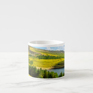 Dovestone Reservoir in the summer sunshine  Espresso Cup