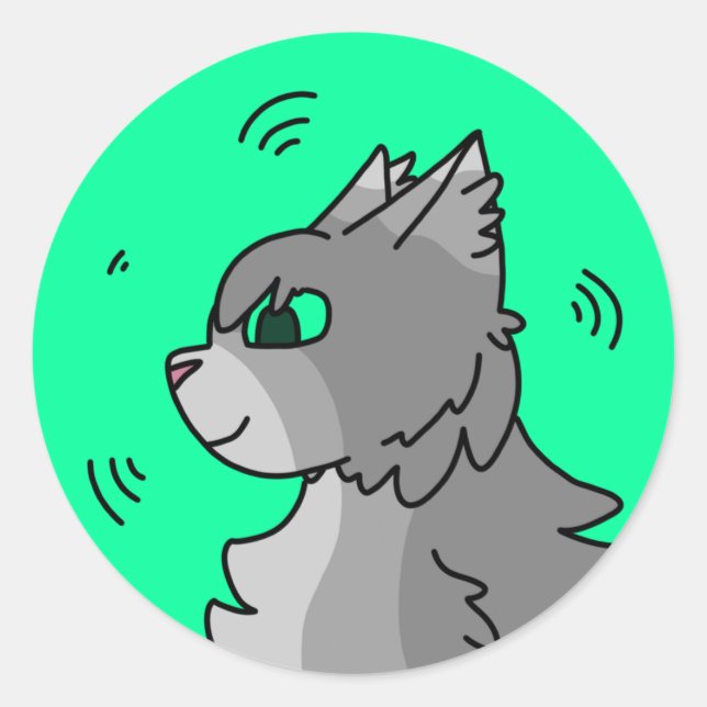 Dovewing Round Sticker (Front)