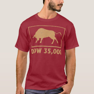 Dow 35000 Investor Trading Stock T-Shirt