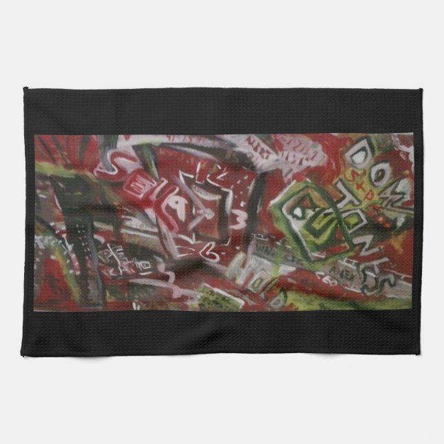 DOW JONES TEA TOWEL (Horizontal)