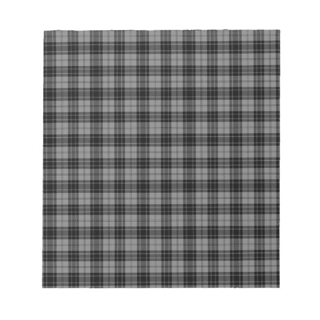 Dowglass Tartan Notepad (Front)