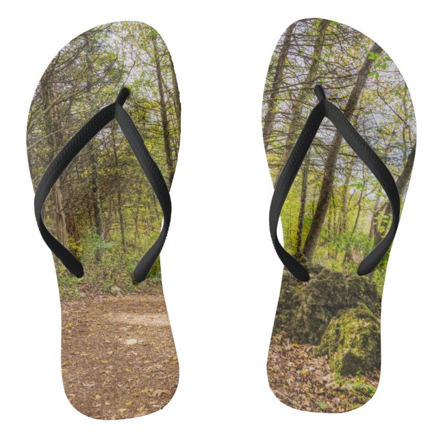 Down And Around Jandals (Footbed)