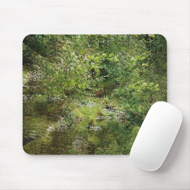 Down at the creek..... mouse pad (With Mouse)
