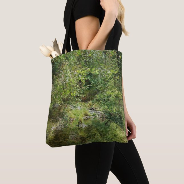 Down at the creek..... tote bag (Close Up)