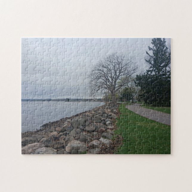 Down By The Lake Jigsaw Puzzle (Horizontal)