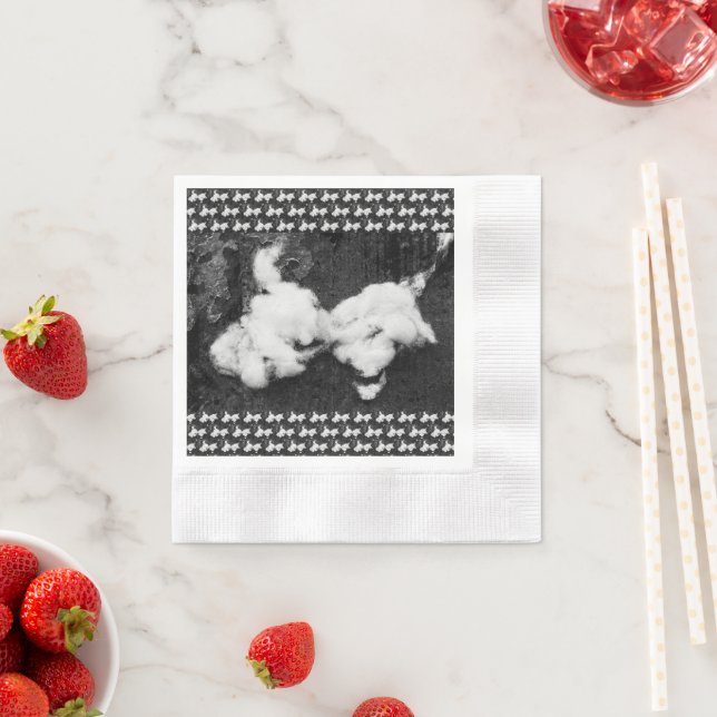 down fluffy napkins (Insitu)