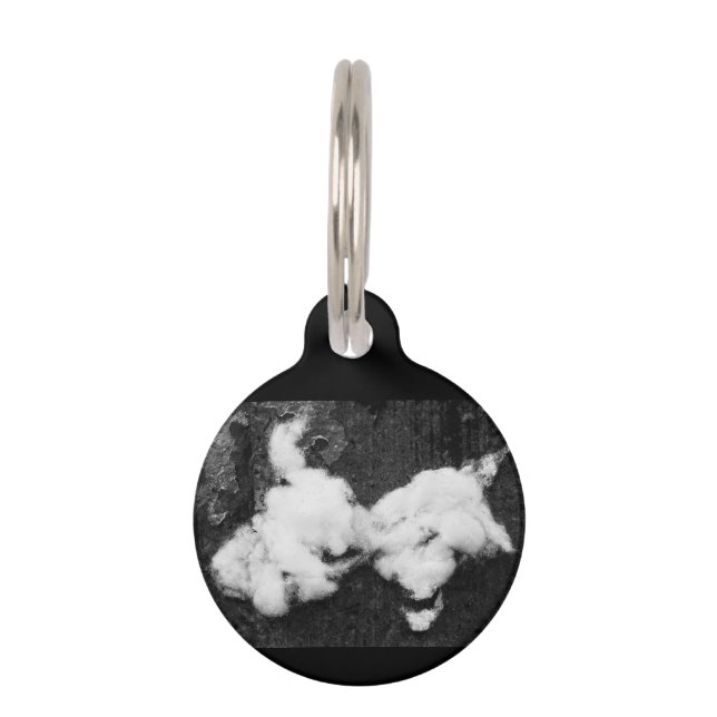 down fluffy pet tag (Front)
