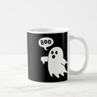 Down Ghost Screaming Boo Disapproval Ghost Hallowe