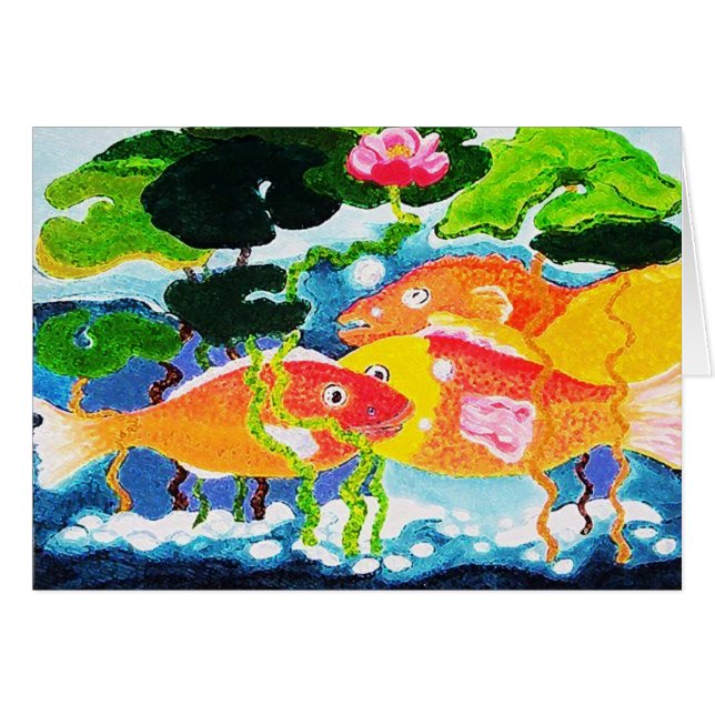 Down in the pond (Front Horizontal)