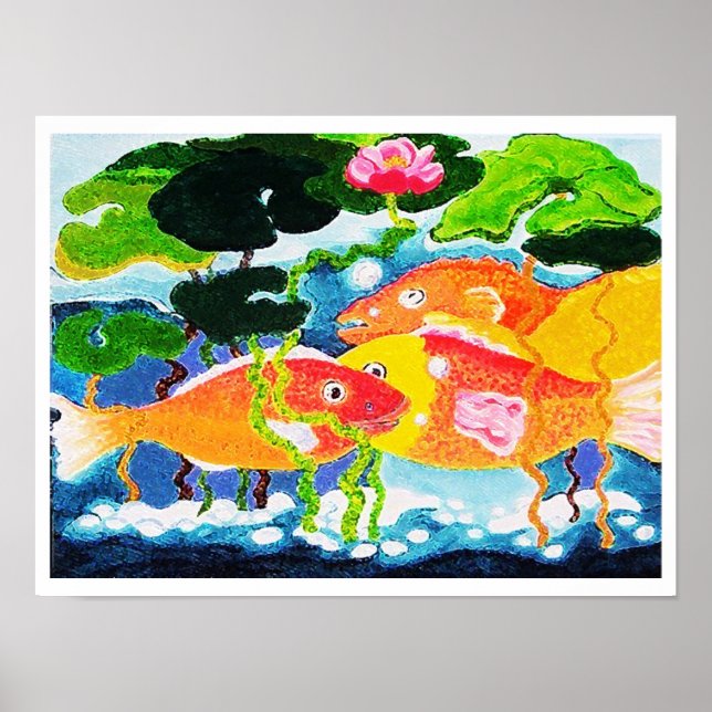 Down in the Pond Poster (Front)