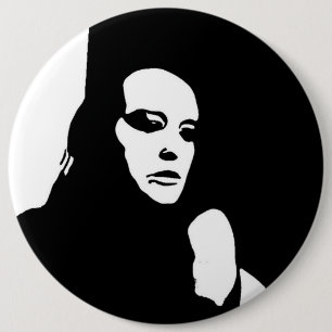 Down Looker 6 Cm Round Badge