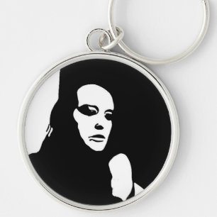Down Looker Key Ring