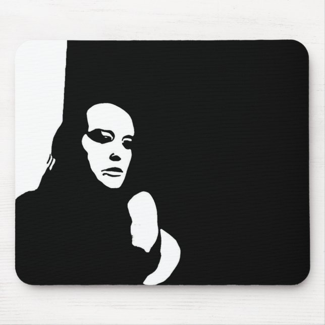 Down Looker Mouse Pad (Front)