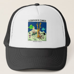 Down On Squid Roe Funny Gifts Tees & Collectibles Trucker Hat