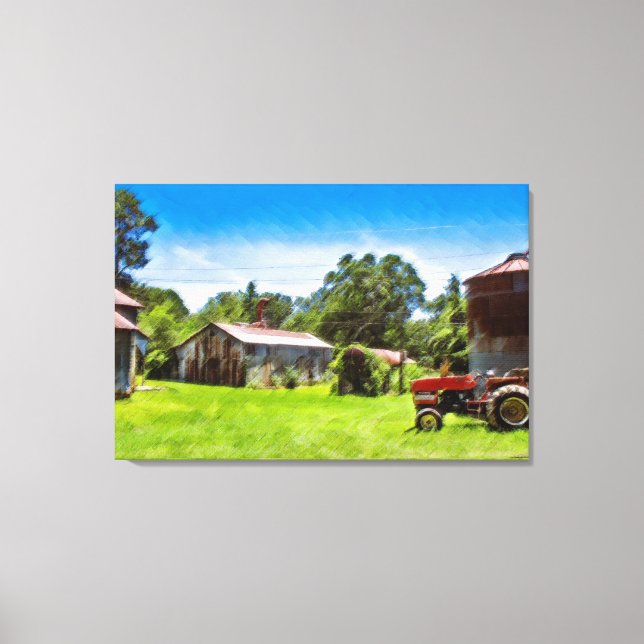 DOWN ON THE FARM Canvas Art (Front)