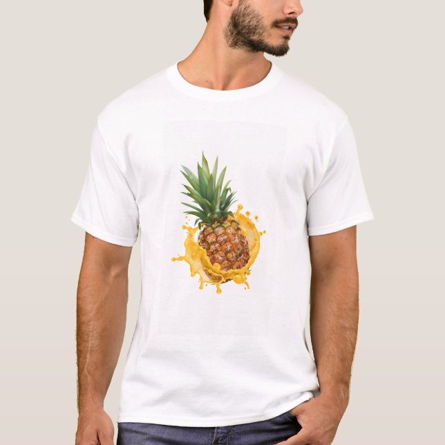 down pineapple  T-Shirt (Front)