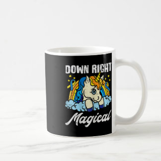 Down Right Magical Unicorn Down Syndrome Awareness Coffee Mug