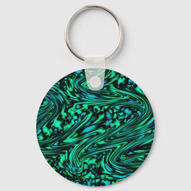 Down Stream  Key Ring (Front)