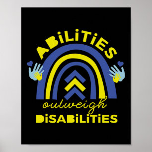Down Syndrome  Abilities Outweigh Disabilities Gif Poster