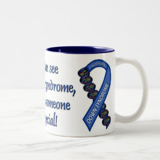 Down Syndrome Advocacy #1 Two-Tone Coffee Mug