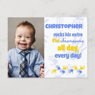 Down Syndrome Awareness Card