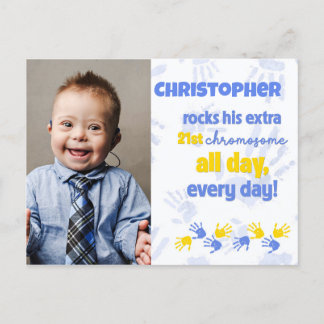 Down Syndrome Awareness Card
