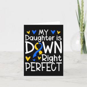 Down Syndrome Awareness Daughter  Card