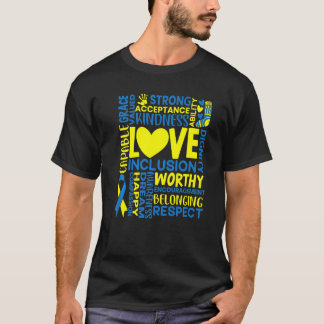 Down Syndrome Awareness Extra Chromosome Trisonomy T-Shirt