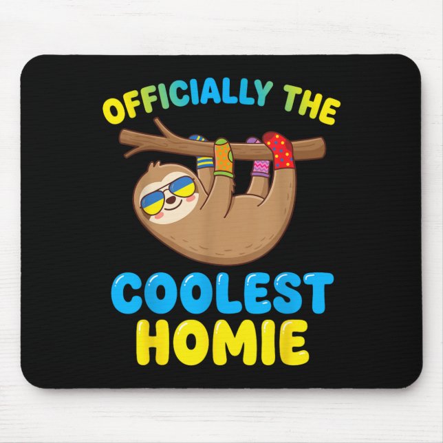 Down Syndrome Awareness Funny Officially The Mouse Pad (Front)