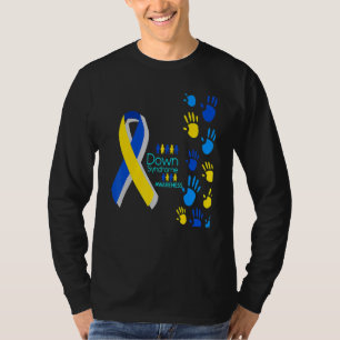 Down Syndrome Awareness  Hand For Men Women Kids 3 T-Shirt