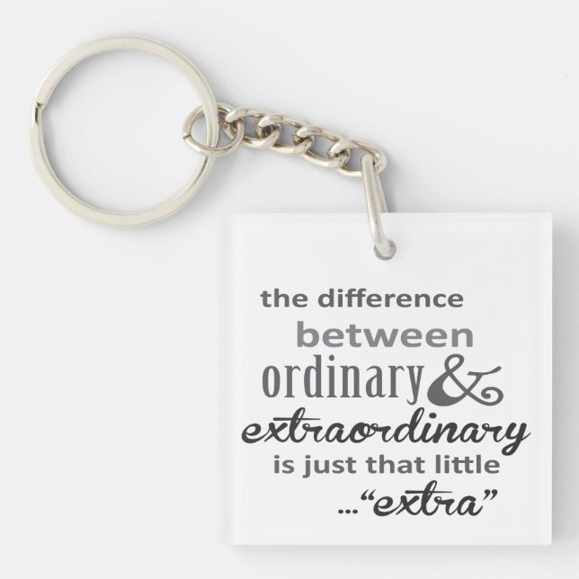 Down syndrome awareness key ring (Front)