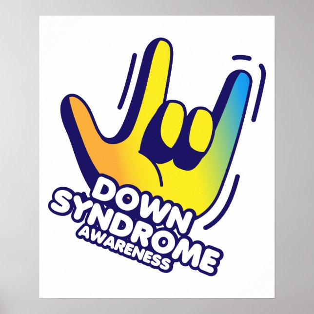 Down Syndrome Awareness Poster (Front)