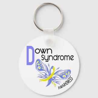 Down Syndrome BUTTERFLY 3.1 Key Ring