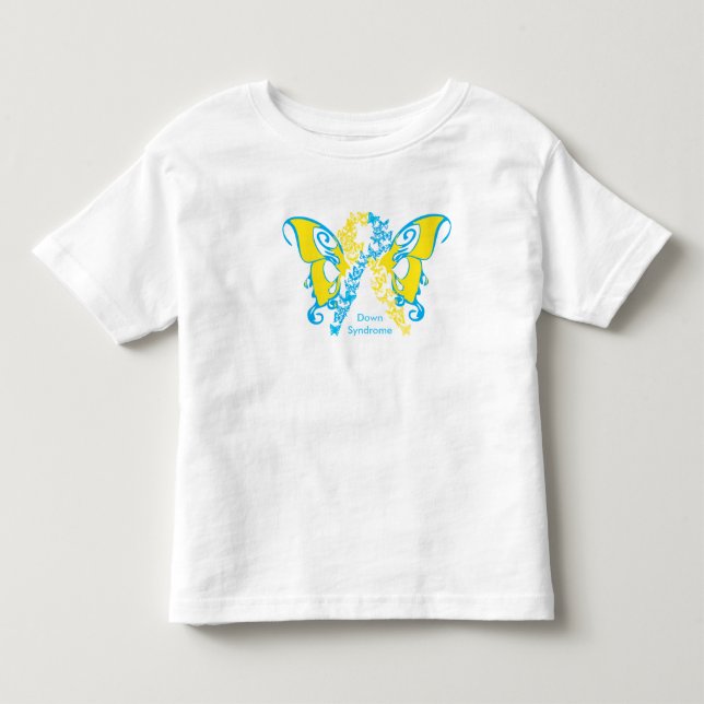 Down Syndrome Butterfly Shirt (Front)