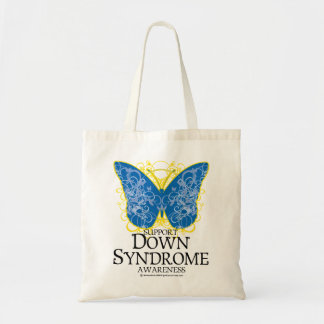 Down Syndrome Butterfly Tote Bag