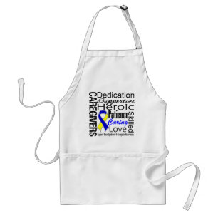 Down Syndrome Caregivers Collage Standard Apron