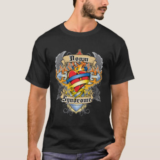 Down Syndrome Cross & Heart T-Shirt