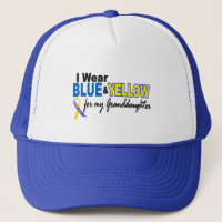 Down Syndrome I Wear Blue & Yellow Granddaughter 2
