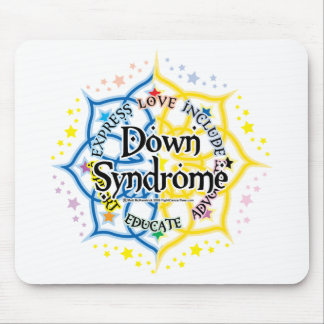 Down Syndrome Lotus Mouse Pad