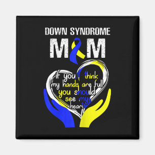 Down Syndrome Mum Costume World Down Syndrome Day Magnet