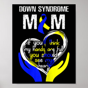 Down Syndrome Mum Costume World Down Syndrome Day  Poster