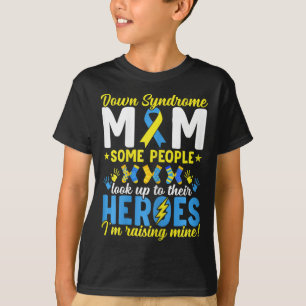 Down Syndrome Mum T21 Trisomy 21 Down Syndrome Awa T-Shirt