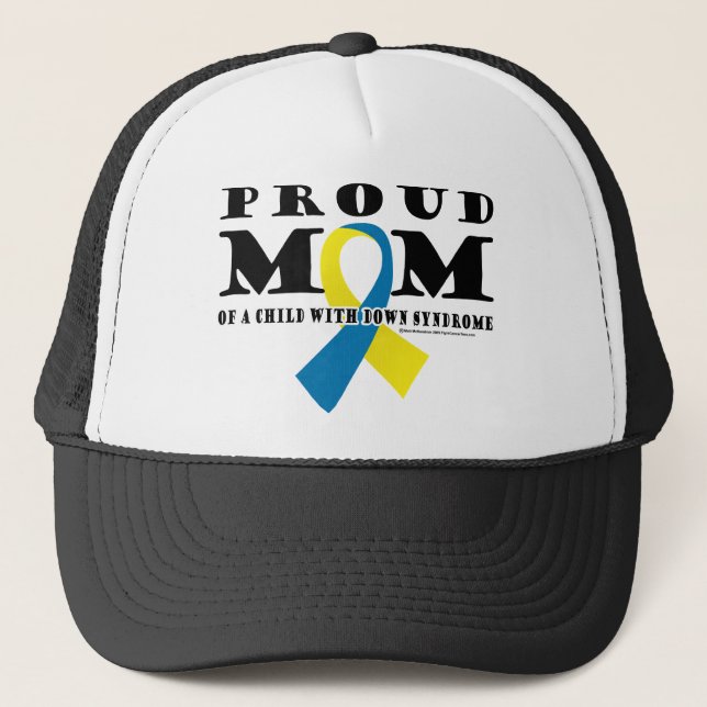 Down Syndrome Proud Mum Trucker Hat (Front)
