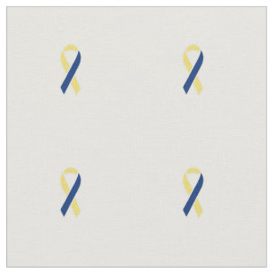 Down Syndrome ribbon fabric