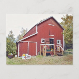 Down The Lane Farm Postcard