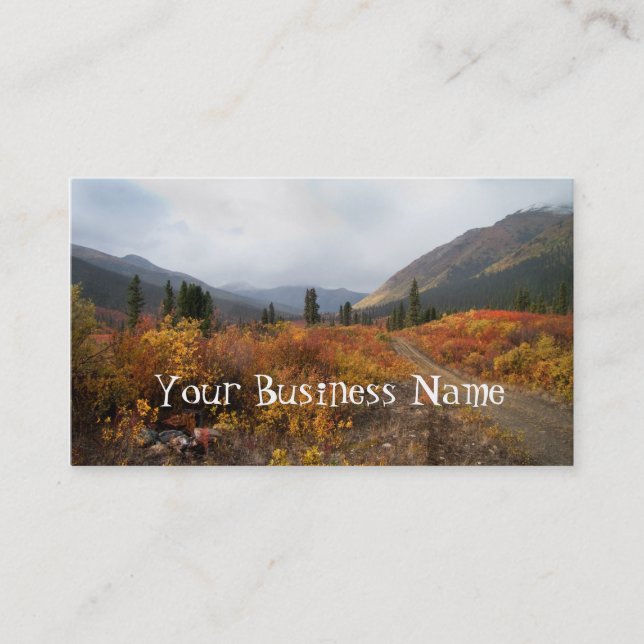 Down the Mountain Business Card (Front)